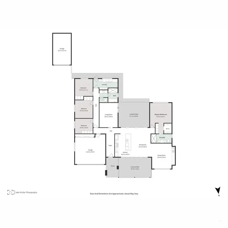 Floorplan of Homely house listing, 5 St Andrews Drive, Worrolong SA 5291