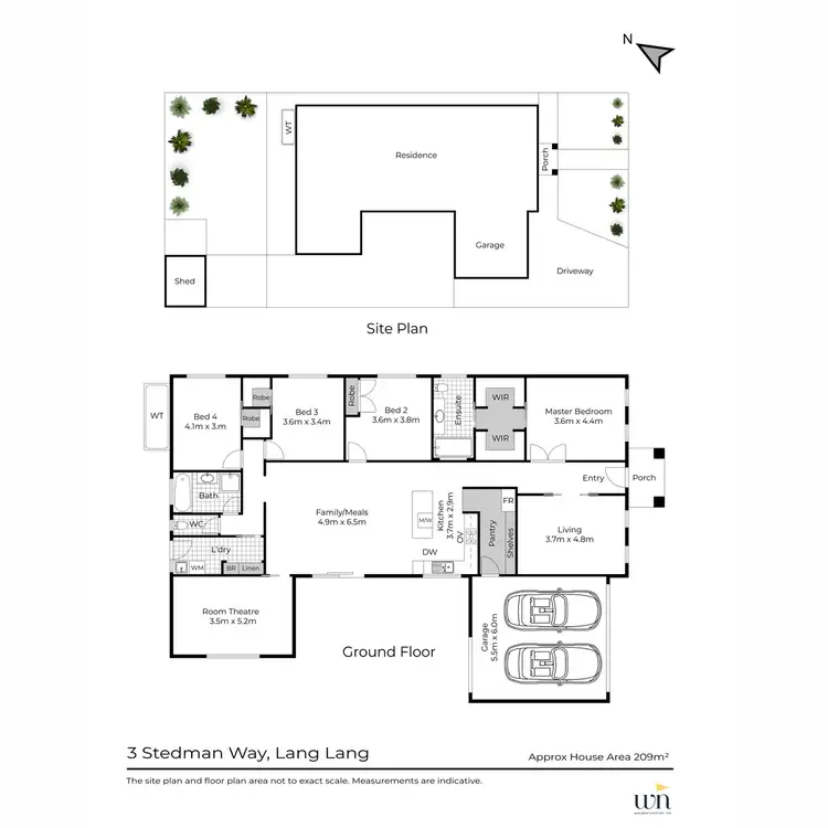 Floorplan of Homely house listing, 3 Stedman Way, Lang Lang VIC 3984