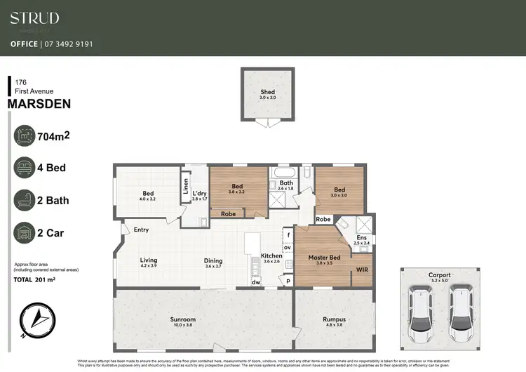 Floorplan of Homely house listing, 176 First Avenue, Marsden QLD 4132