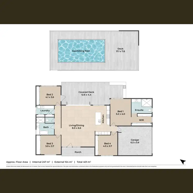 Floorplan of Homely rural property listing, 416 Kangaroo Gully Road, Anstead QLD 4070