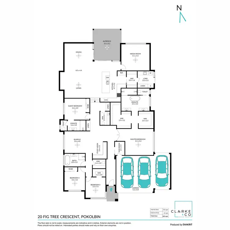 Floorplan of Homely house listing, 20 Fig Tree Crescent, Pokolbin NSW 2320