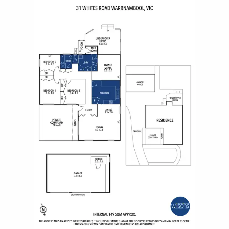 Floorplan of Homely house listing, 31 Whites Road, Warrnambool VIC 3280