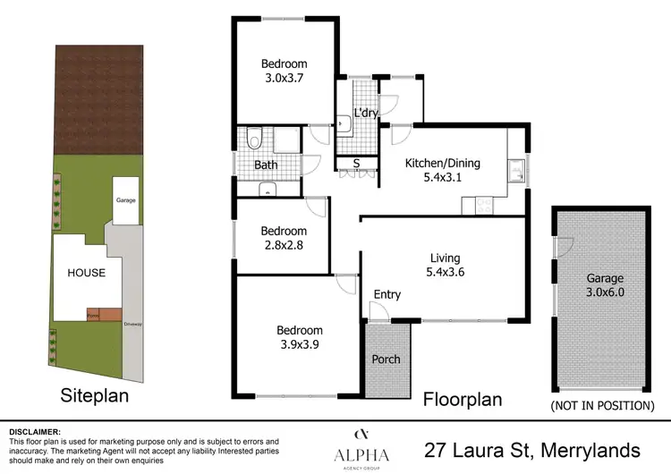 Floorplan of Homely house listing, 27 Laura Street, Merrylands NSW 2160