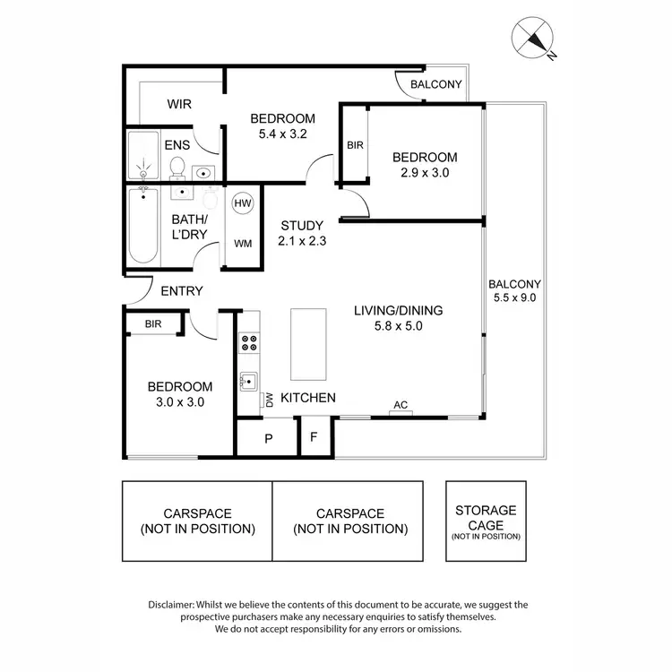 Floorplan of Homely apartment listing, 1011A/640 Swanston Street, Carlton VIC 3053