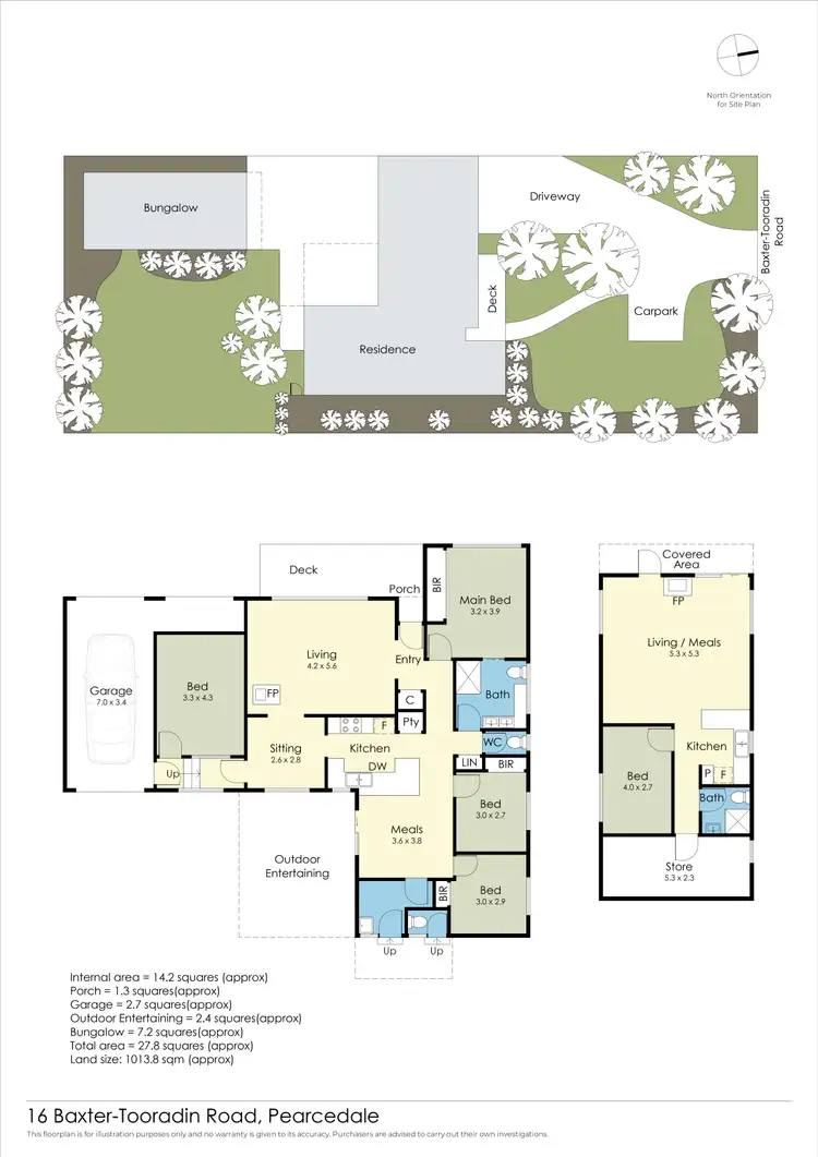 Floorplan of Homely house listing, 16 Baxter-Tooradin Road, Pearcedale VIC 3912