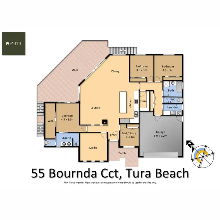 Floorplan of Homely house listing, 55 Bournda Circuit, Tura Beach NSW 2548