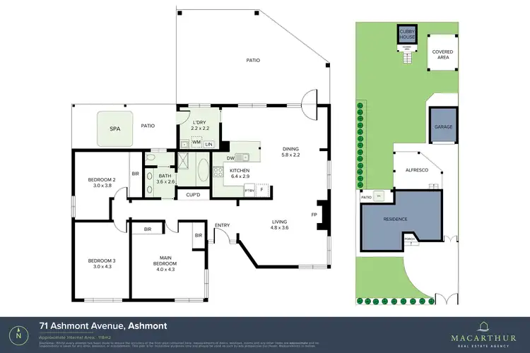 Floorplan of Homely house listing, 71 Ashmont Avenue, Ashmont NSW 2650