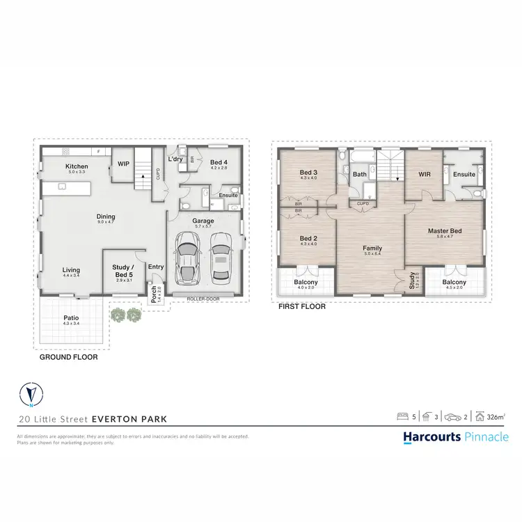 Floorplan of Homely house listing, 20 Little Street, Everton Park QLD 4053