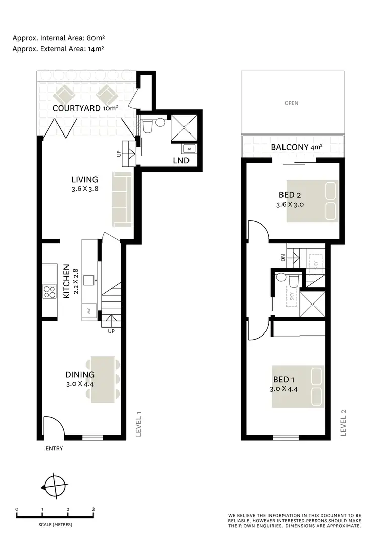 Floorplan of Homely terrace listing, 30 Langley Street, Darlinghurst NSW 2010