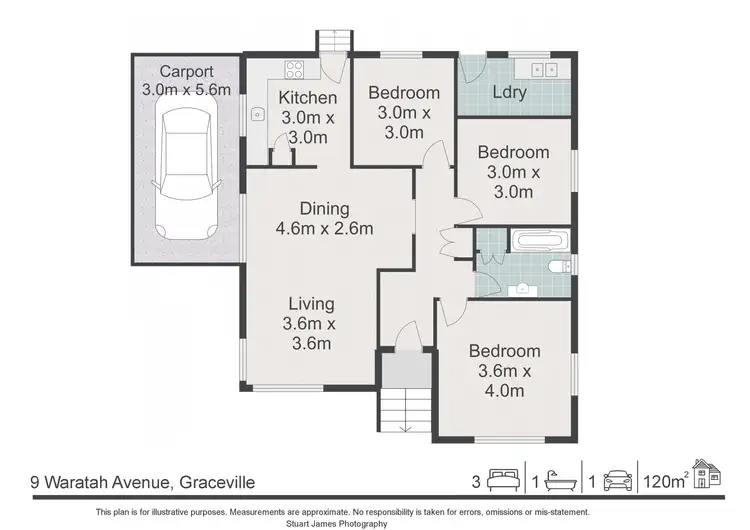Floorplan of Homely house listing, 9 Waratah Avenue, Graceville QLD 4075