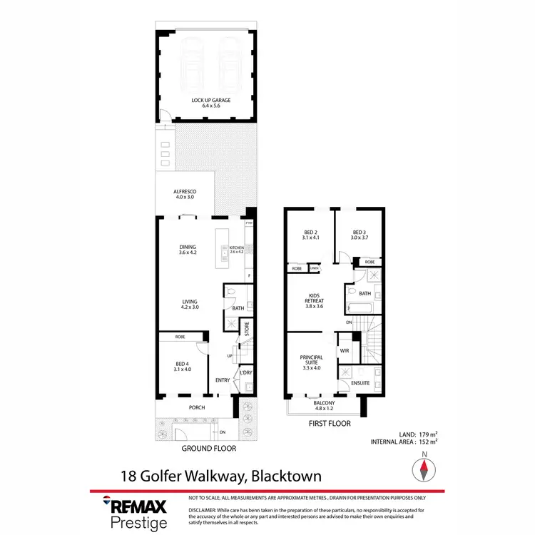 Floorplan of Homely house listing, 18 Golfer Walkway, Blacktown NSW 2148