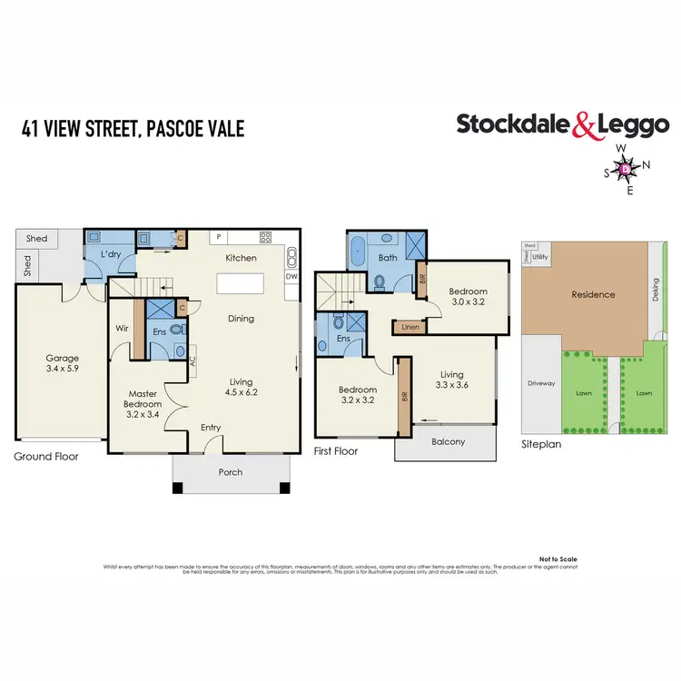 Floorplan of Homely house listing, 41 View Street, Pascoe Vale VIC 3044