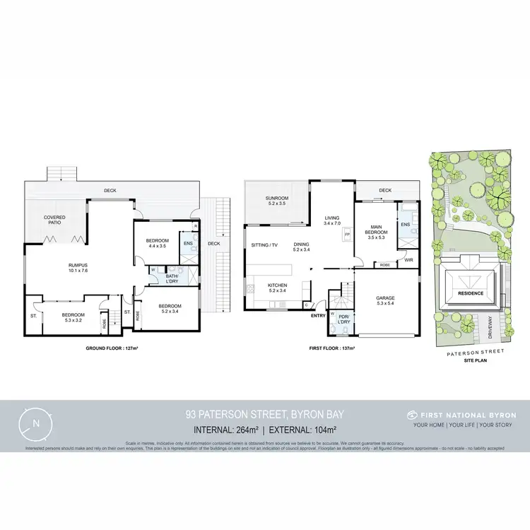 Floorplan of Homely house listing, 93 Paterson Street, Byron Bay NSW 2481