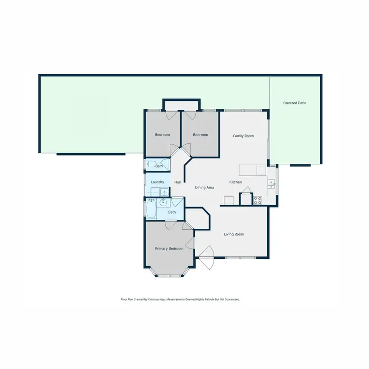 Floorplan of Homely unit listing, 2/288 Bussell Highway, West Busselton WA 6280