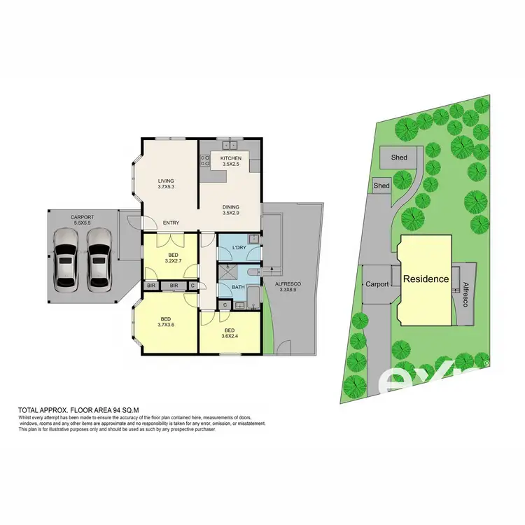 Floorplan of Homely house listing, 12 Gordon Court, Woori Yallock VIC 3139