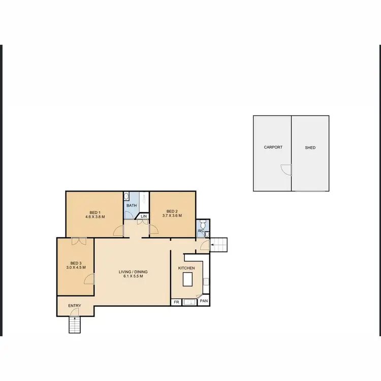 Floorplan of Homely house listing, 33 Hume Street, North Toowoomba QLD 4350