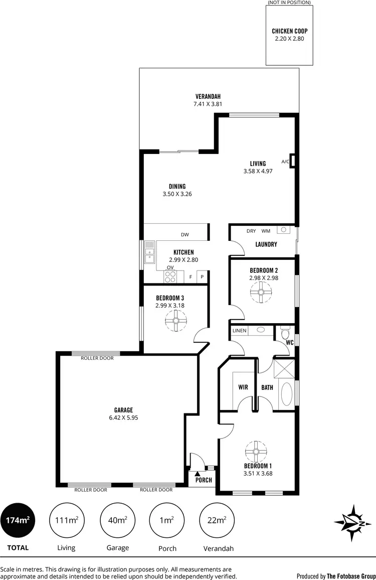 Floorplan of Homely house listing, 51 Marla Crescent, Noarlunga Downs SA 5168