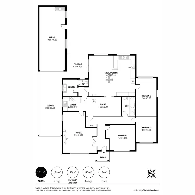 Floorplan of Homely house listing, 18 Hampton Street, Brooklyn Park SA 5032