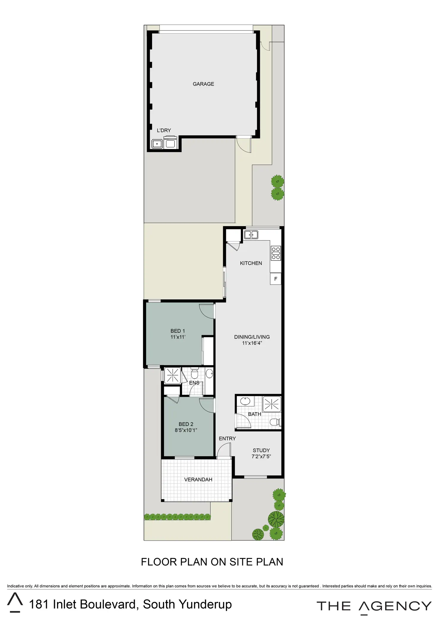 Floorplan of Homely house listing, 181 Inlet Boulevard, South Yunderup WA 6208