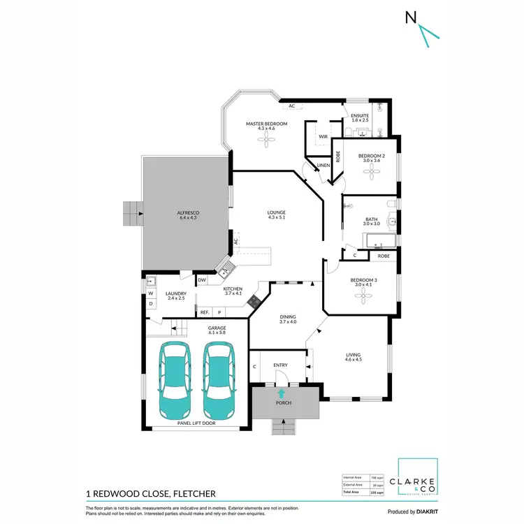 Floorplan of Homely house listing, 1 Redwood Close, Fletcher NSW 2287