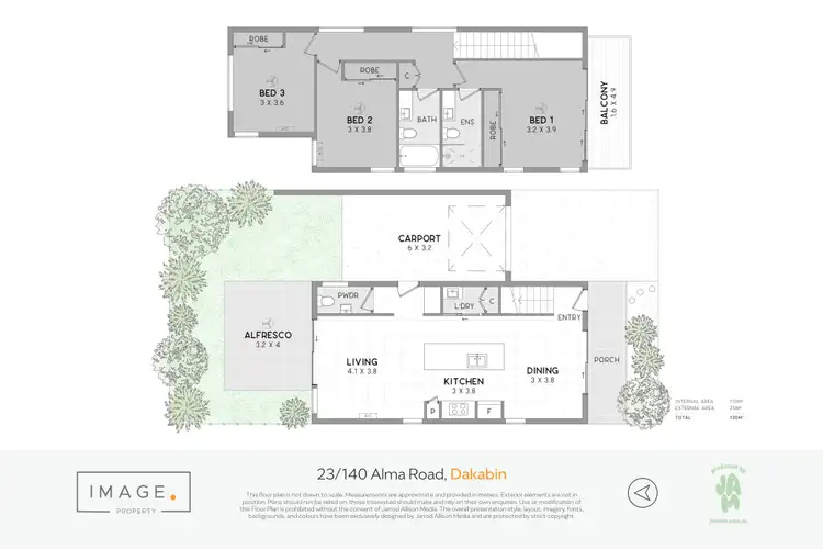 Floorplan of Homely townhouse listing, 23/140-150 Alma Road, Dakabin QLD 4503