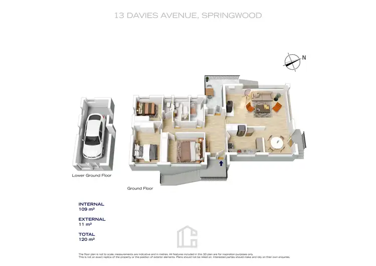 Floorplan of Homely house listing, 13 Davies Avenue, Springwood NSW 2777