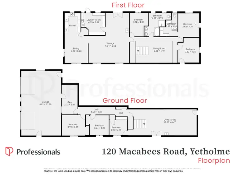 Floorplan of Homely rural property listing, 120 Macabees Road, Yetholme NSW 2795