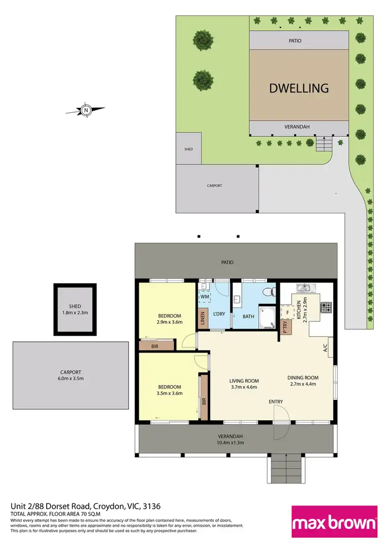 Floorplan of Homely house listing, 2/88 Dorset Road, Croydon VIC 3136