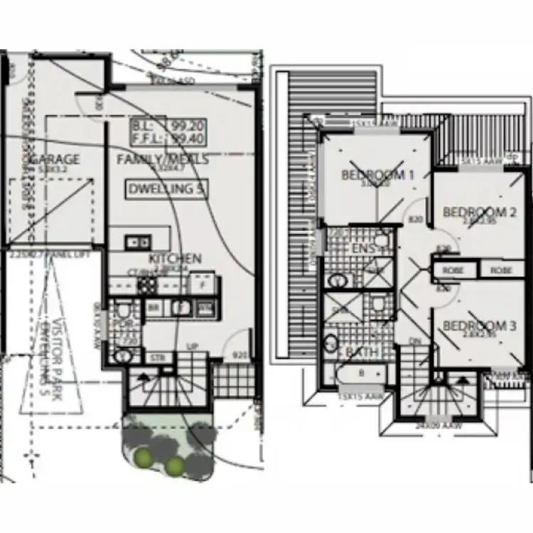 Floorplan of Homely townhouse listing, D5/32 Pampoota, Modbury SA 5092