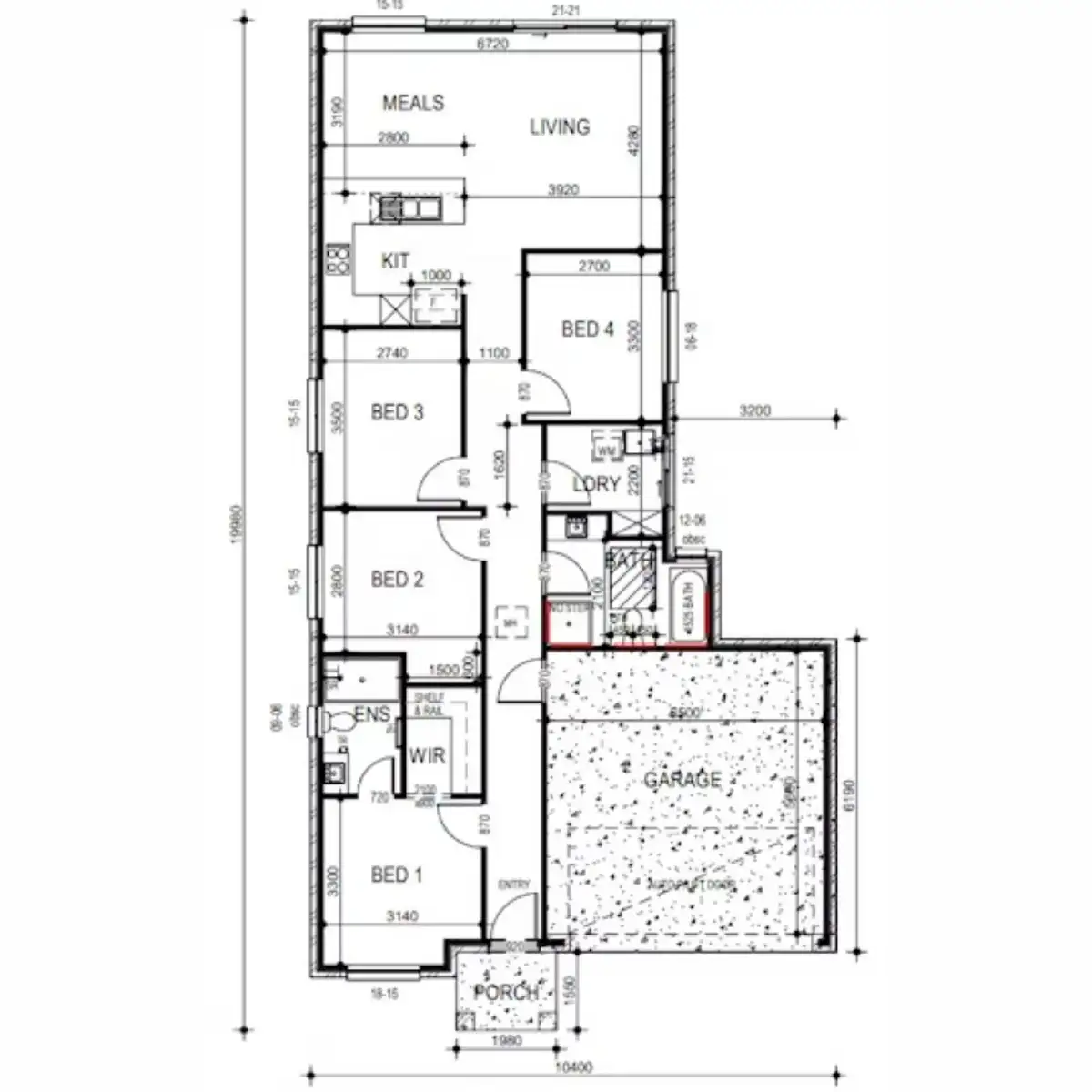 Floorplan of Homely house listing, LOT 19/16 Sims Road, Mount Barker SA 5251