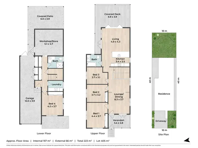 Floorplan of Homely house listing, 13 Barron Street, Gordon Park QLD 4031