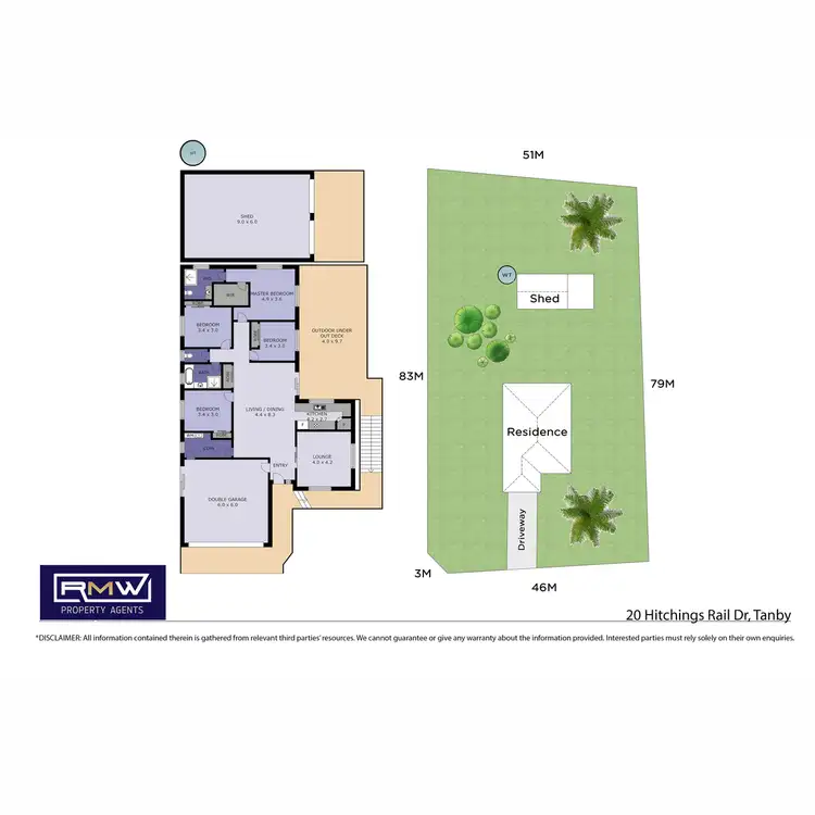 Floorplan of Homely house listing, 20 Hitching Rail Drive, Tanby QLD 4703