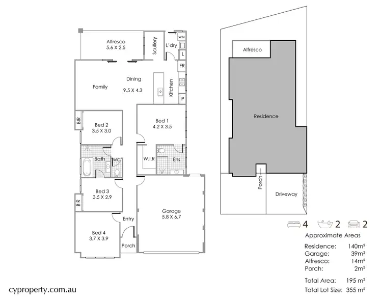 Floorplan of Homely house listing, 37 Wattleseed Loop, Dayton WA 6055