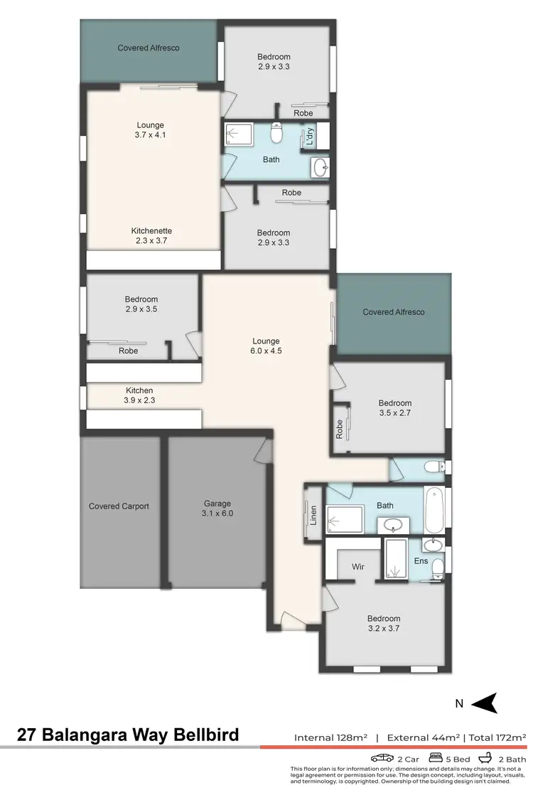 Floorplan of Homely house listing, 27 Balangara Way, Bellbird NSW 2325