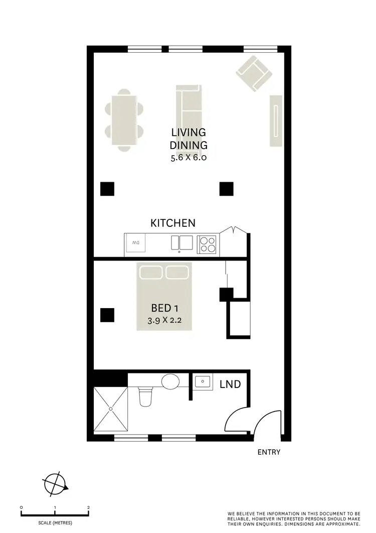 Floorplan of Homely apartment listing, 310/181 Lawson Street, Darlington NSW 2008
