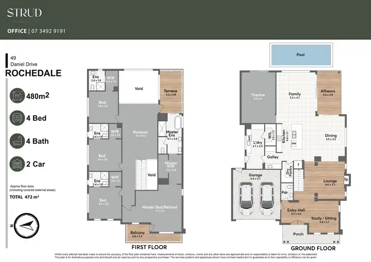 Floorplan of Homely house listing, 49 Daniel Drive, Rochedale QLD 4123