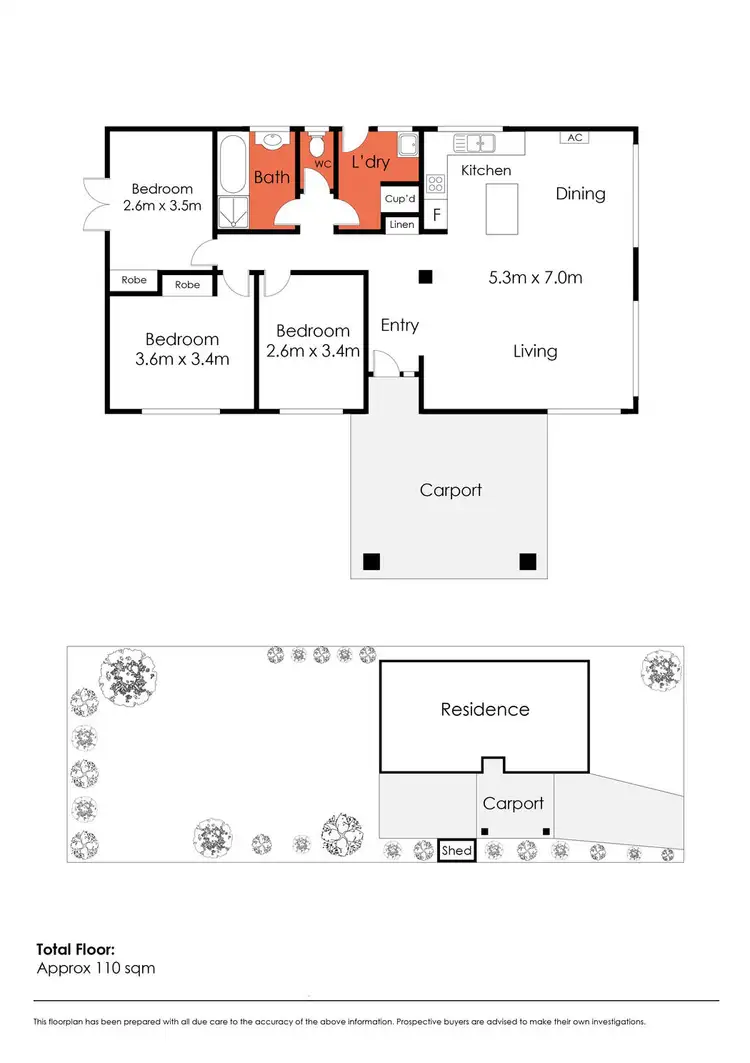 Floorplan of Homely house listing, 19 Hilary Avenue, Mccrae VIC 3938