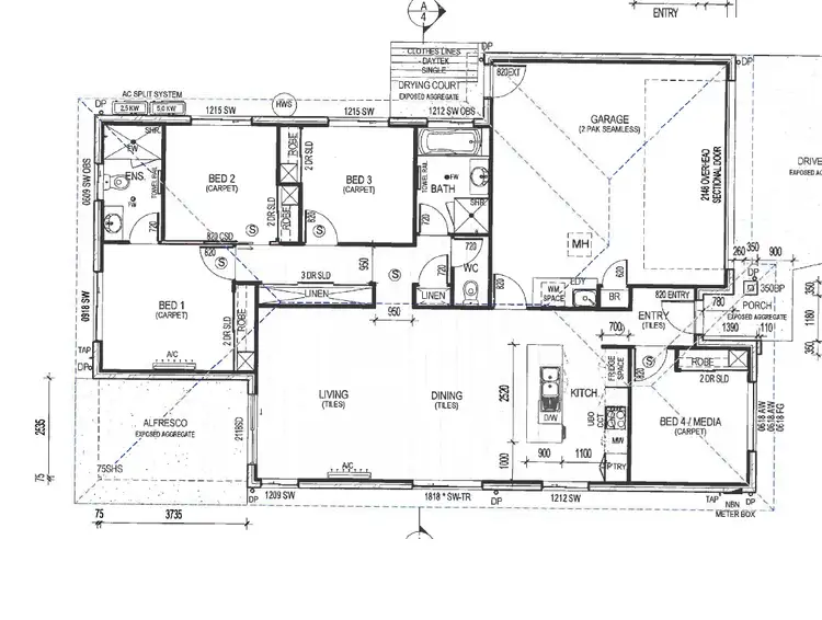 Floorplan of Homely house listing, 6 Allpass Court, Baringa QLD 4551