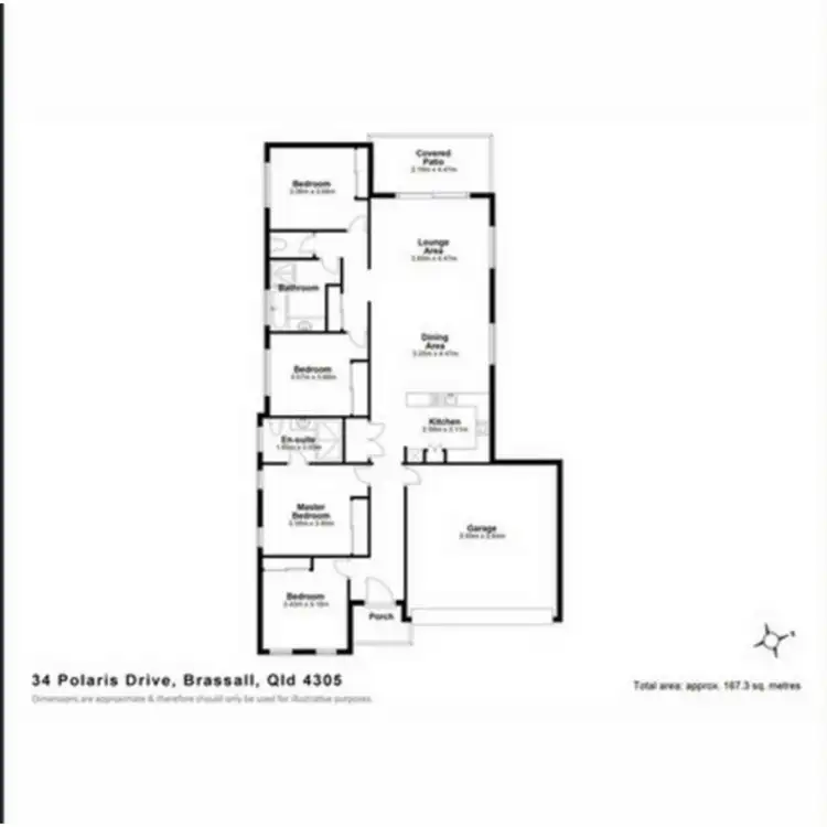 Floorplan of Homely house listing, 34 Polaris Drive, Brassall QLD 4305