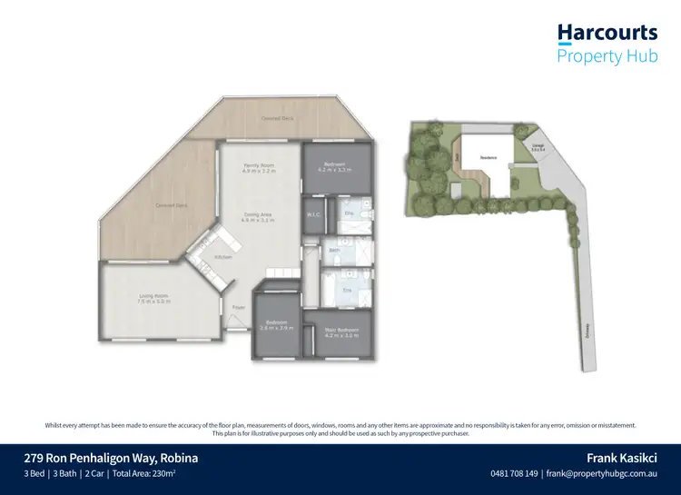 Floorplan of Homely house listing, 279 Ron Penhaligon Way, Robina QLD 4226