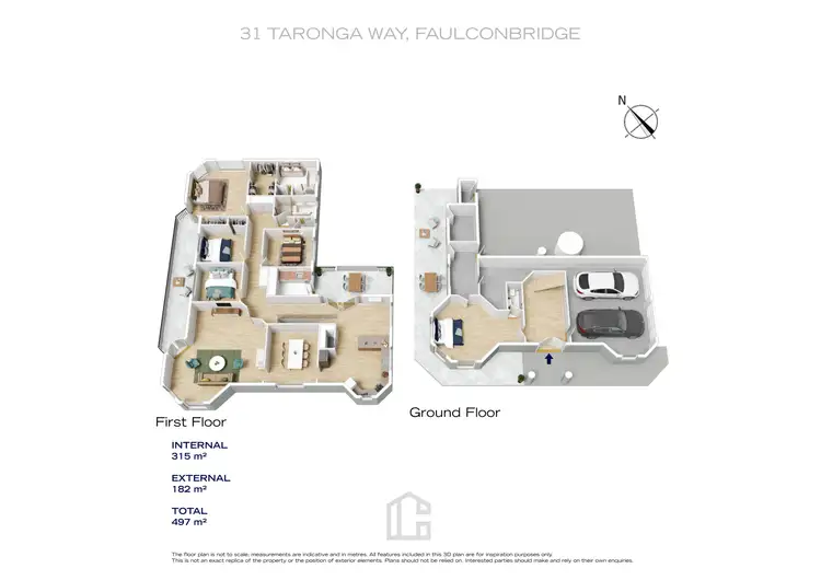 Floorplan of Homely house listing, 31 Taronga Way, Faulconbridge NSW 2776