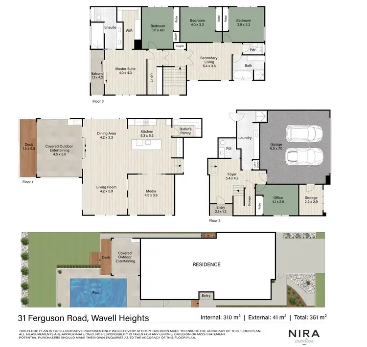 Floorplan of Homely house listing, 31 Ferguson Road, Wavell Heights QLD 4012