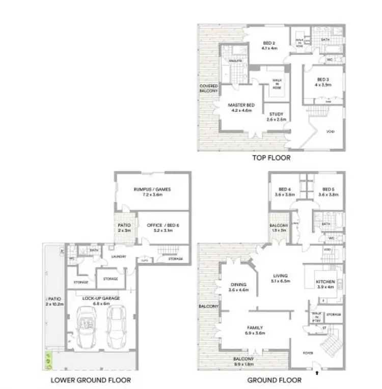 Floorplan of Homely house listing, 4 Comus Avenue, Ascot QLD 4007