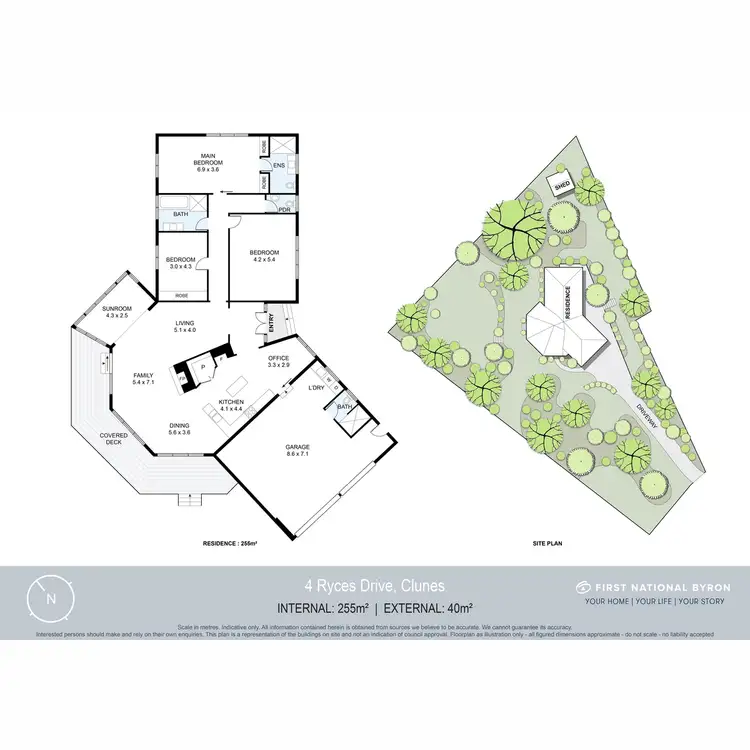 Floorplan of Homely house listing, 4 Ryces Drive, Clunes NSW 2480