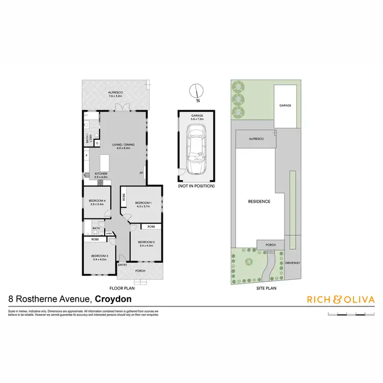 Floorplan of Homely house listing, 8 Rostherne Avenue, Croydon NSW 2132