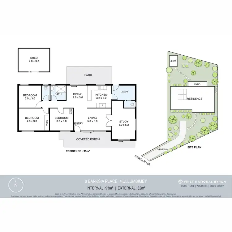 Floorplan of Homely house listing, 8 Banksia Place, Mullumbimby NSW 2482