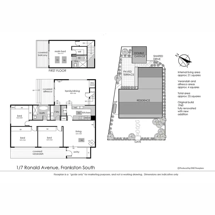 Floorplan of Homely house listing, 1/7 Ronald Avenue, Frankston South VIC 3199