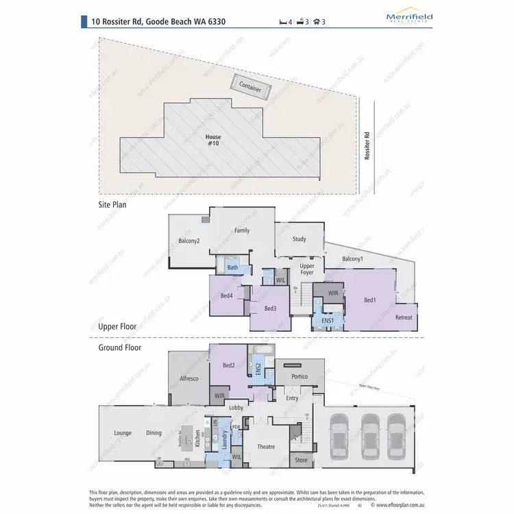Floorplan of Homely house listing, 10 Rossiter Road, Goode Beach WA 6330