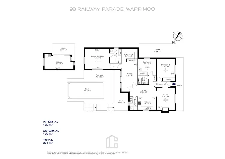 Floorplan of Homely house listing, 98 Railway Parade, Warrimoo NSW 2774
