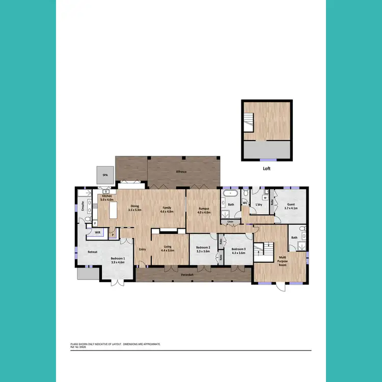 Floorplan of Homely rural property listing, 24 Hideaway Place, Bywong NSW 2621